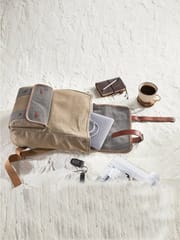 Mona B Noah Canvas Recycled Backpack