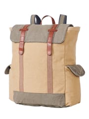 Mona B Sebastian Canvas Recycled Backpack