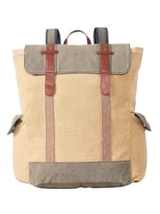 Mona B Sebastian Canvas Recycled Backpack