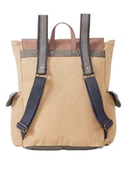 Mona B Sebastian Canvas Recycled Backpack