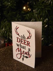 Plantables-Oh Deer!-Pack of Greeting Card and Seed Paper Envelope