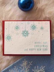 Plantables-Merry & Safe-Pack of Greeting Card and Seed Paper Envelope