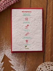 Plantables-Snowy is 'ere-Pack of Greeting Card and Seed Paper Envelope