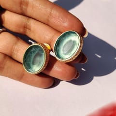 Ominish Jewels-Ocean Beauty Golden Studs