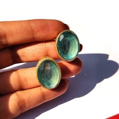 Ominish Jewels-Ocean Beauty Golden Studs