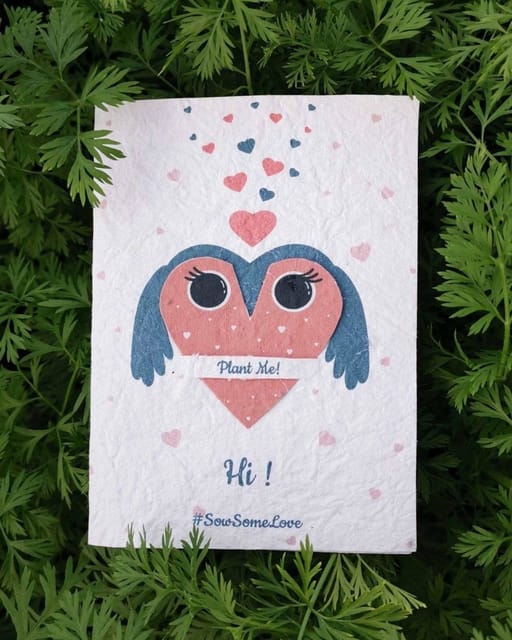 Plantables-Greeting Card Hi!