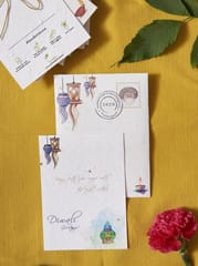 Plantables-Lanterns-Pack of Greeting Card and Seed Paper Envelope