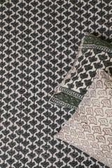 Sootisyahi 'Kumud' Handblock Printed Cotton Bedsheet