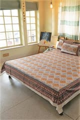 Sootisyahi 'Rivaaz' Handblock Printed Cotton Bedsheet