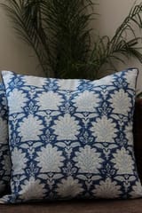 Sootisyahi 'Banuksha' Handblock Printed Cotton Cushion Cover Set