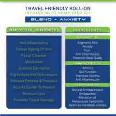 Cure By Design Therapeutic Healing Roll on -  Anxiety