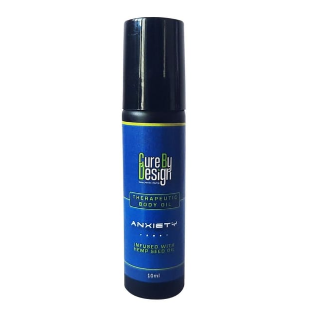 Cure By Design Therapeutic Healing Roll on -  Anxiety
