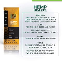 Cure By Design Hemp Hearts For Nutrition