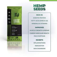 Cure By Design Hemp Seed Toasted with Pink Salt for Nutrition