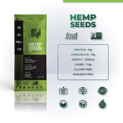 Cure By Design Hemp Seed Toasted with Pink Salt for Nutrition
