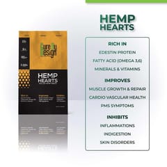 Cure By Design Hemp Hearts for Nutrition