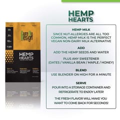 Cure By Design Hemp Hearts for Nutrition