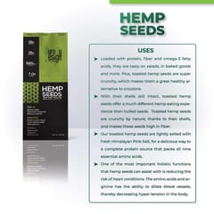 Cure By Design Hemp Seed Toasted with Pink Salt For Nutrition