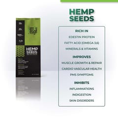 Cure By Design Hemp Seed Toasted with Pink Salt For Nutrition