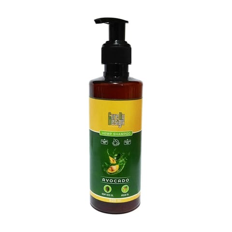 Cure By Design Hemp & Avocado Shampoo