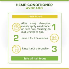 Cure By Design Hemp & Avocado Hair Conditioner