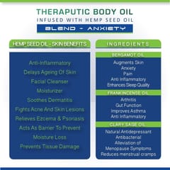Cure By Design Therapeutic Massage Oil - Healing Blend for  Anxiety
