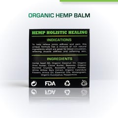 Cure By Design Organic Hemp Balm 2000mg CBD