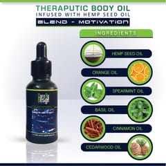 Cure By Design Therapeutic Oil Healing Blend for Motivation