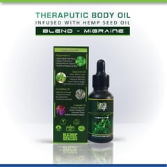 Cure By Design Therapeutic Oil Healing Blend for Migraine