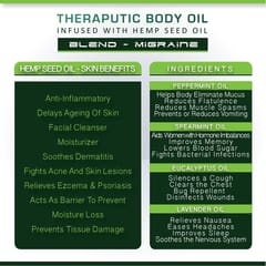 Cure By Design Therapeutic Oil Healing Blend for Migraine