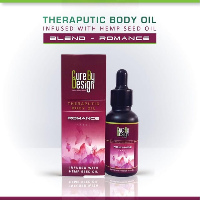 Cure By Design Therapeutic Oil Healing Blend for Romance