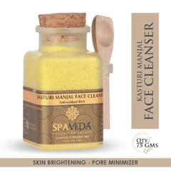 Spa Veda-Kasturi manjal gentle face cleanser, skin brightening, Skin lightening