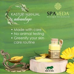 Spa Veda-Kasturi manjal gentle face cleanser, skin brightening, Skin lightening