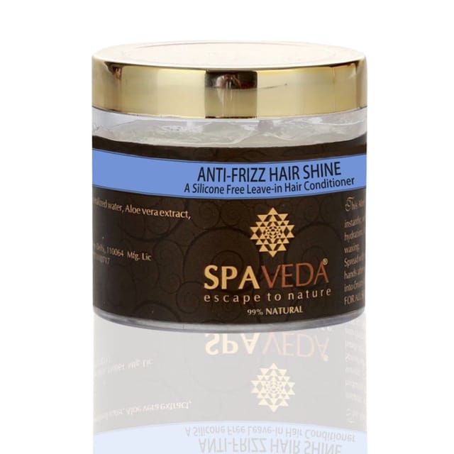 Spa Veda-Anti-frizz hair shine Silicone free leave-in hair conditioner