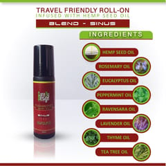 Cure By Design Therapeutic Healing Oil Roll-On for Sinus