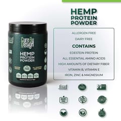 Cure By Design Hemp Protein for Nutrition