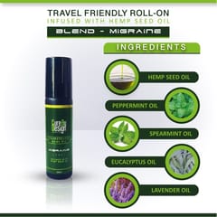 Cure By Design Therapeutic Healing  Roll on - Migraine