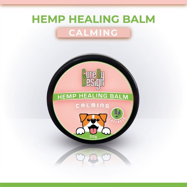 Cure By Design Hemp Healing Balm - Calming For Pets