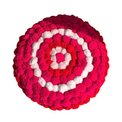 Design Clinic India  - TOKRI POUF GULAB