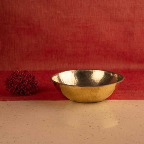 P-Tal-Brass Serving bowl