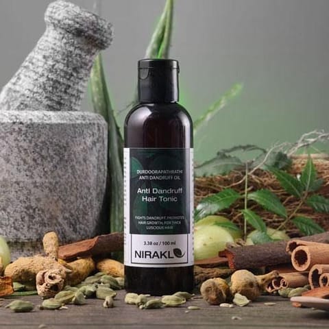 Nirakle-Anti Dandruff Hair Tonic | Nirakle DurdooraPathradi Anti Dandruff Oil