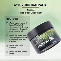 Nirakle-Ayurvedic Hair Pack | Nirakle Triphaladi Choornam