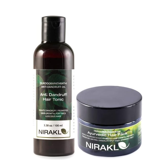 Nirakle Anti Dandruff Haircare Kit (Pack of 2)