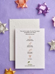 Plantables-It Is Your Birthday-Pack of Greeting Card and Seed Paper Envelope