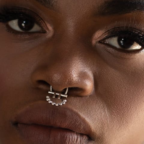 fashion accessories Silver, Gold-plated Plated Metal Nose Ring Price in  India - Buy fashion accessories Silver, Gold-plated Plated Metal Nose Ring  Online at Best Prices in India | Flipkart.com