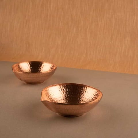 P-Tal-Copper Diya