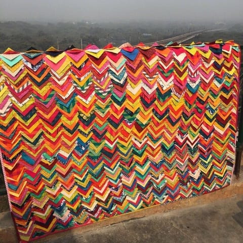 UMW - Boho Chevron Rug