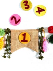UMW - Zero Waste Birthday Decor ( with detachable number tags)