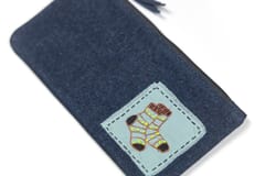 Use Me Works-Quirky Socks Vanity Pouch