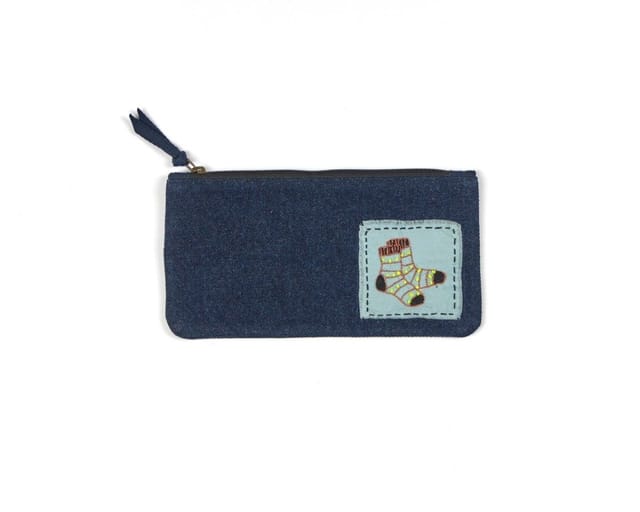 Use Me Works-Quirky Socks Vanity Pouch